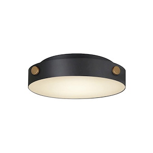 Rivet - 29W 1 LED Outdoor Flush Mount-3.5 Inches Tall and 12 Inches Wide - 1283992
