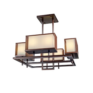 Hennesy-72W 8 LED Linear Pendant-41.25 Inches wide by 17.5 inches high
