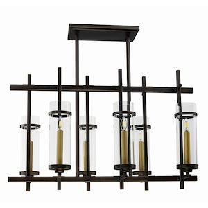 Midtown-24W 6 LED Pendant-20 Inches wide by 26.75 inches high