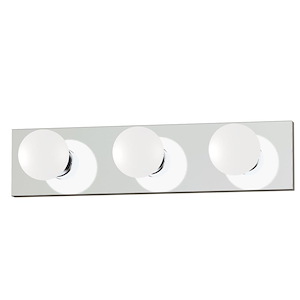 Essentials-3 Light Bath Vanity in Contemporary style-18 Inches wide by 4.25 inches high
