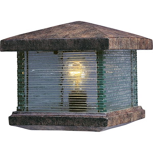 Triumph VX - One Light Outdoor Deck Mount made with Vivex Material for Coastal Environments