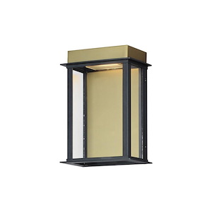 Rincon - 14W 1 LED Outdoor Wall Sconce-10 Inches Tall and 7 Inches Wide
