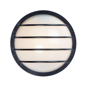 Bulwark-15W 1 LED Outdoor Wall Sconce-10.25 Inches wide by 10.25 inches high
