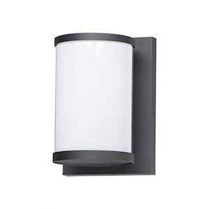 Barrel-18W 1 LED Outdoor Wall Mount-6.75 Inches wide by 9.75 inches high
