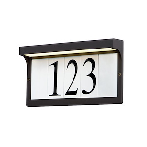 Address-12.5-3W 1 LED Light Frame-7 inches high