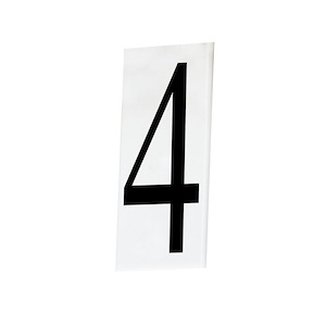 Address-House Number 4-2.25 Inches wide by 0.5 inches high - 819378