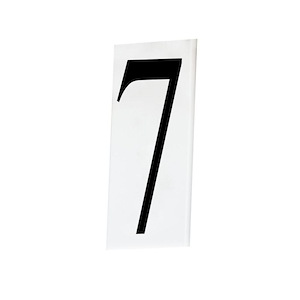 Address-House Number 7-2.25 Inches wide by 0.5 inches high - 819381