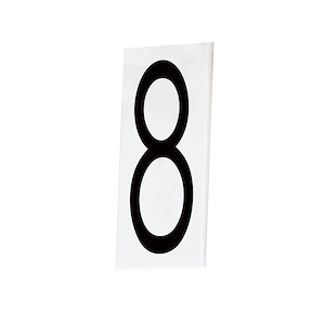 Address - House Number 8-5 Inches Tall and 2.25 Inches Wide