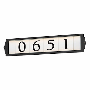 Classic - 25 Inch 5.5W 2 LED Outdoor Address Frame - 1067573