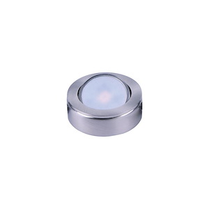 CounterMax MX-LD-AC-4W 3000K 1 LED Under Cabinet Disc Light-2.75 Inches wide by 2.75 Inches Length