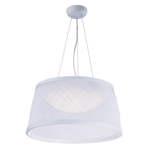 Bahama-Pendant 1 Light-24.25 Inches wide by 12.5 inches high