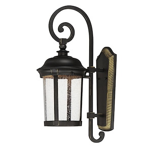 Dover-Outdoor Wall Lantern-9.25 Inches wide by 25.5 inches high