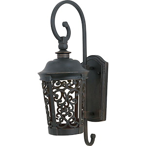 Whisper-6W 1 LED Outdoor Wall Mount-8 Inches wide by 19.5 inches high