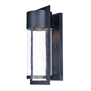 Focus-12W 1 LED Round Outdoor Wall Mount-9 Inches wide by 18 inches high