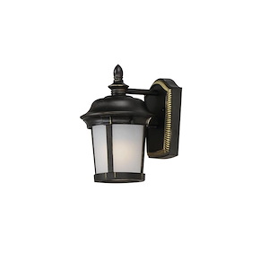 Dover-9W 1 LED Outdoor Wall Mount-6.5 Inches wide by 9.5 inches high