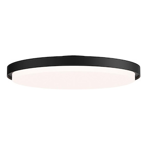 Float - 38W 1 LED Flush Mount-2.5 Inches Tall and 15.25 Inches Wide