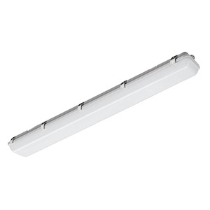 Vaportight - 50W 1 LED Flush Mount-3.5 Inches Tall and 4 Inches Wide