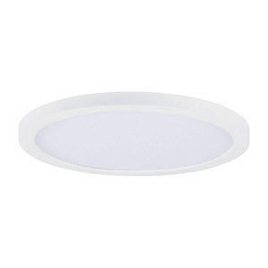 Chip - 15W 1 LED Round Flush Mount-0.7 Inch Tall and 7 Inch Wide - 1369868