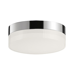 Illuminaire II-12.5W 1 LED Round Flush Mount-5 Inches wide by 1.75 inches high