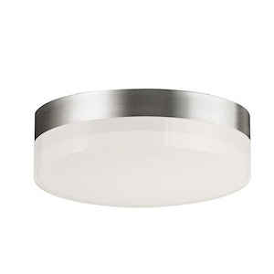 Illuminaire II-12.5W 1 LED Round Flush Mount-5 Inches wide by 1.75 inches high - 882582