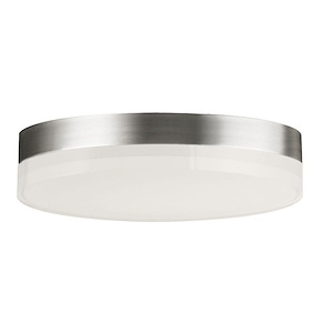 Illuminaire II-18W 1 LED Round Flush Mount-9 Inches wide by 1.75 inches high
