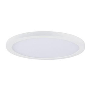 Chip-15W 1 LED Round Flush Mount-7 Inches wide by 0.5 inches high