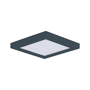 Chip - 5 Inch 12W 1 LED Square Flush Mount