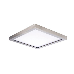 Chip-12W 1 LED Square Flush Mount-5 Inches wide by 0.5 inches high - 929744