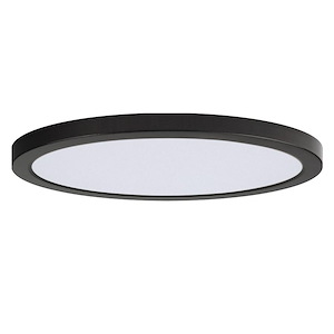 Chip - 32W 1 LED Round Flush Mount-1 Inches Tall and 16 Inches Wide
