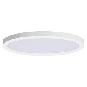 Chip - 32W 1 LED Round Flush Mount-1 Inches Tall and 16 Inches Wide