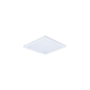 Wafer - 10W 1 LED Square Flush Mount-0.5 Inches Tall and 4.5 Inches Wide - 1306259