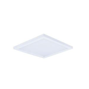 Wafer - 20W 1 LED Square Flush Mount-0.5 Inches Tall and 9 Inches Wide - 1306260