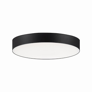 Trim - 13W 1 LED Round Flush Mount-1 Inches Tall and 5 Inches Wide - 1306261