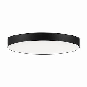 Trim - 15W 1 LED Round Flush Mount-1 Inches Tall and 7 Inches Wide