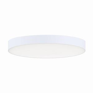 Trim - 15W 1 LED Round Flush Mount-1 Inches Tall and 7 Inches Wide