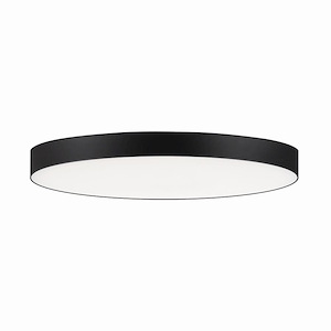 Trim - 20W 1 LED Round Flush Mount-1 Inches Tall and 9 Inches Wide