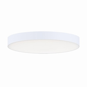 Trim - 17W 1 LED Round Flush Mount-2 Inches Tall and 7 Inches Wide