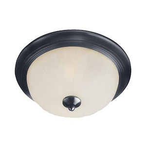 Essentials-583x-3 Light Flush Mount in  style-15.5 Inches wide by 6 inches high