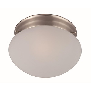 Essentials-One Light Flush Mount in  style-7.5 Inches wide by 4.5 inches high