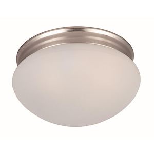 Essentials-Two Light Flush Mount in  style-9 Inches wide by 5 inches high