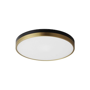 Dapper - 25W 1 LED Flush Mount-2 Inches Tall and 16 Inches Wide
