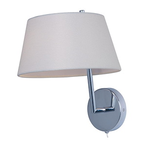 Hotel-9W 1 LED Wall Sconce-10 Inches wide by 12.5 inches high