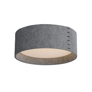 Prime - 18W 1 LED Flush Mount In Modern Style-6 Inches Tall and 16 Inches Wide - 1283994