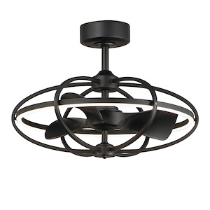 Corona - 27.5 Inch 30W 1 LED WiFi-enabled Fandelight - 1046752