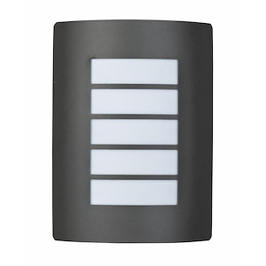 View-9W 1 LED Outdoor Wall Lantern-9 Inches wide by 10.75 inches high