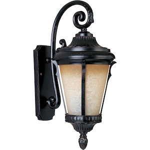 Odessa-9W 1 LED Outdoor Wall Lantern-9 Inches wide by 21.5 inches high