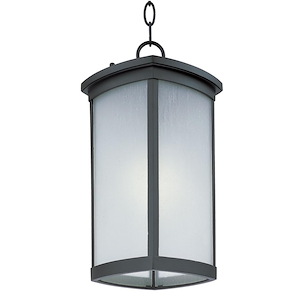 Terrace-12W 1 LED Outdoor Hanging Lantern-8 Inches wide by 16 inches high