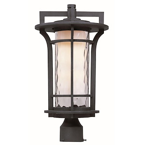 Oakville-9W 1 LED Outdoor Pole/Post Mount-10 Inches wide by 17.75 inches high - 1027811