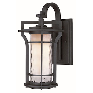 Oakville-12W 1 LED Outdoor Wall Lantern-12 Inches wide by 21 inches high
