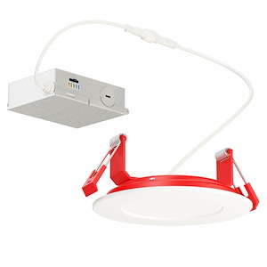 Slim Fire - 9W 1 5CCT LED Flush Mount-2.5 Inch Tall and 5 Inch Wide - 1369891
